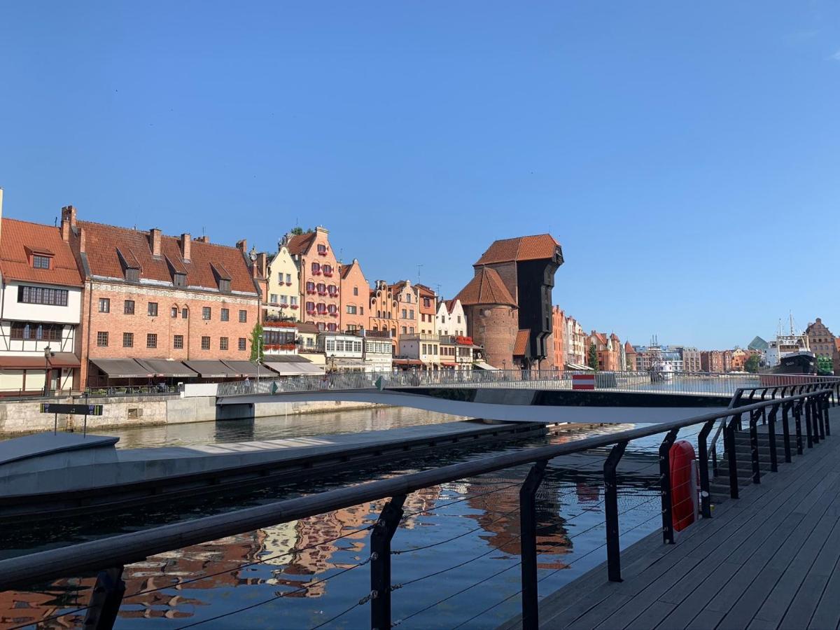 Baltic Riviera Apartments - Luxurious Apartment With Patio And River View Gdańsk Eksteriør billede
