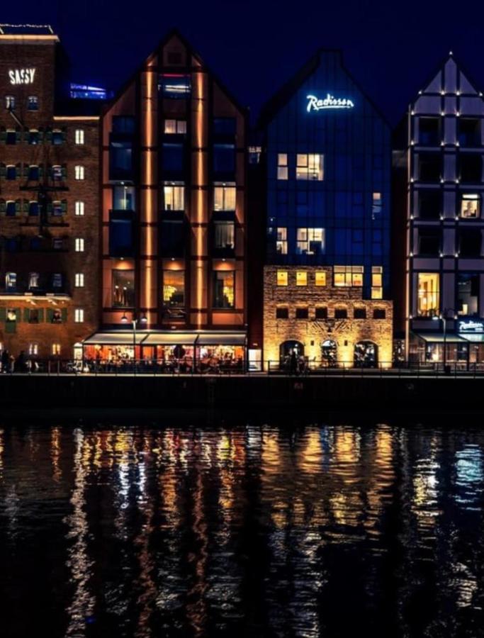 Baltic Riviera Apartments - Luxurious Apartment With Patio And River View Gdańsk Eksteriør billede