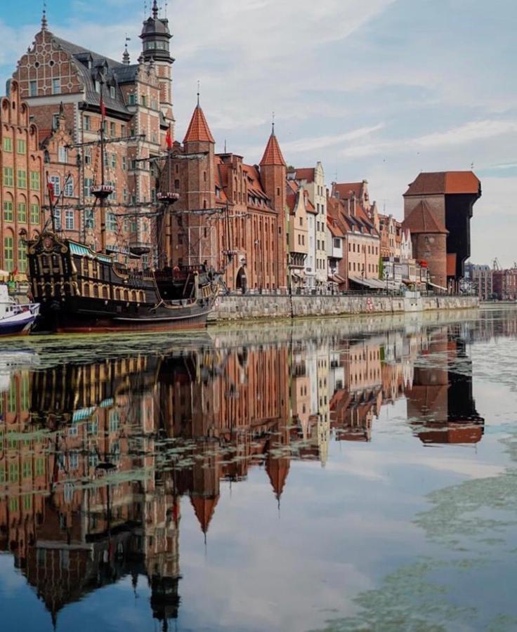Baltic Riviera Apartments - Luxurious Apartment With Patio And River View Gdańsk Eksteriør billede
