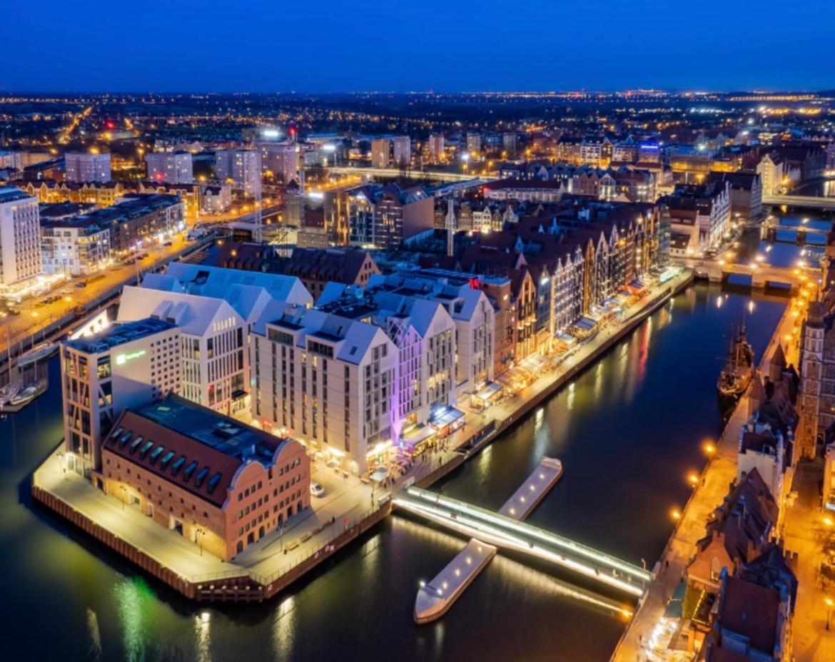 Baltic Riviera Apartments - Luxurious Apartment With Patio And River View Gdańsk Eksteriør billede